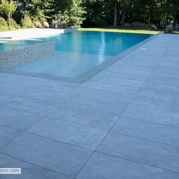 Moon Porcelain Paver Project in Alpine