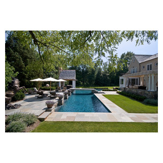 Muttontown Residence - Traditional - Pool - New York - by Haven Pools ...