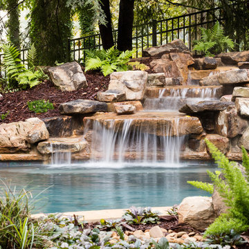Natural Garden Pool and Spa
