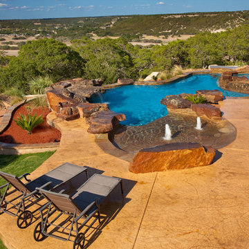 Natural Hill Country Pool