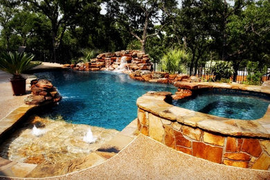 Natural Lagoon pool Arlington, TX