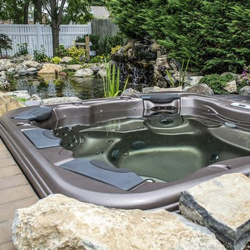Natural Looking Backyard Retreat