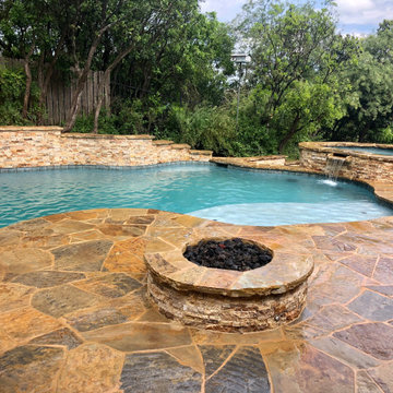 Natural Pool and Spa in New Braunfels