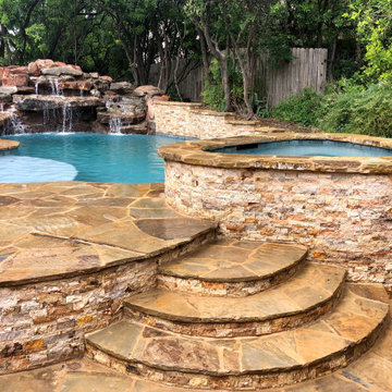 Natural Pool and Spa in New Braunfels