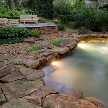 Natural Waterfall & Swimming Pool