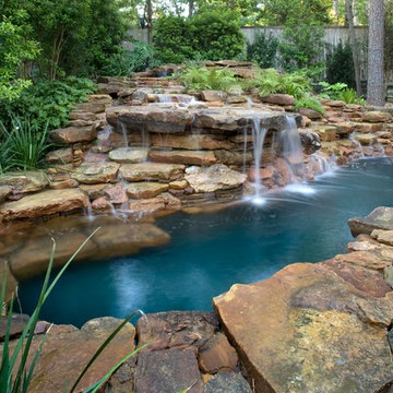 Natural Waterfall & Swimming Pool