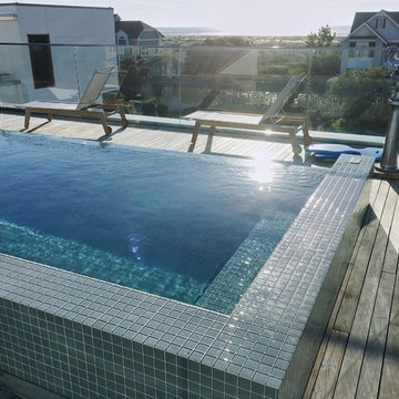 Nautical Themed Rooftop Pool