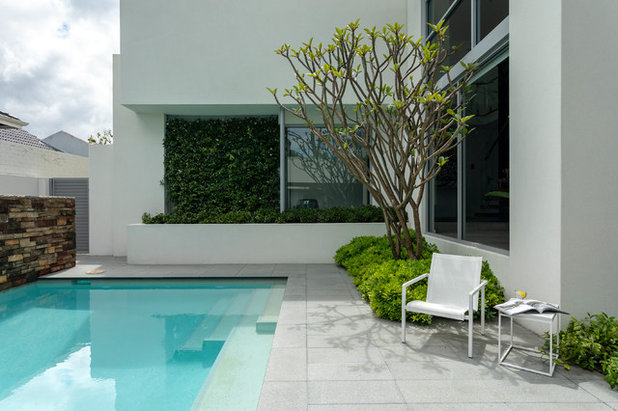 Contemporary Pool by Tim Davies Landscaping | Perth