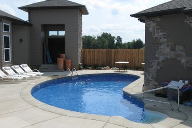 Inspiration for a pool remodel in St Louis