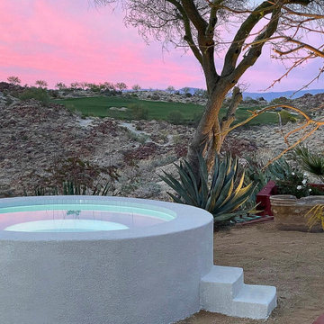 New custom pool/spa in Cahuilla Hills Palm Desert