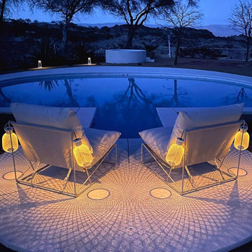 New custom pool/spa in Cahuilla Hills Palm Desert
