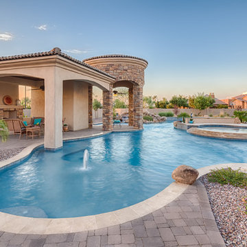 NEW Lazy River Pool and Spa in Gilbert, Arizona
