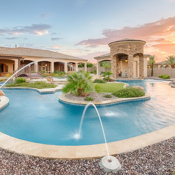 NEW Lazy River Pool and Spa in Gilbert, Arizona