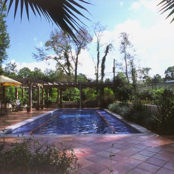 New Mexico Inspired Pool Garden