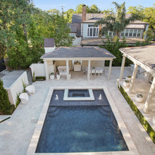 backyard by beach