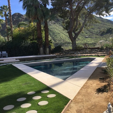 New pool & spa in Araby Cove, South Palm Springs
