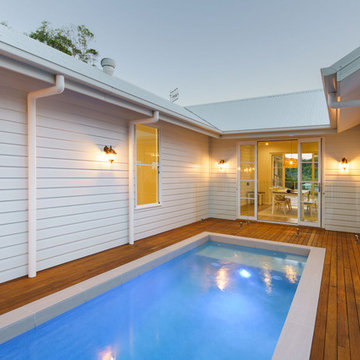 New pool for a new house in Coolum Beach