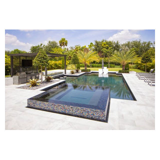 New Pool in Parkland Designed by Kevin Van Kirk! - Modern - Pool ...