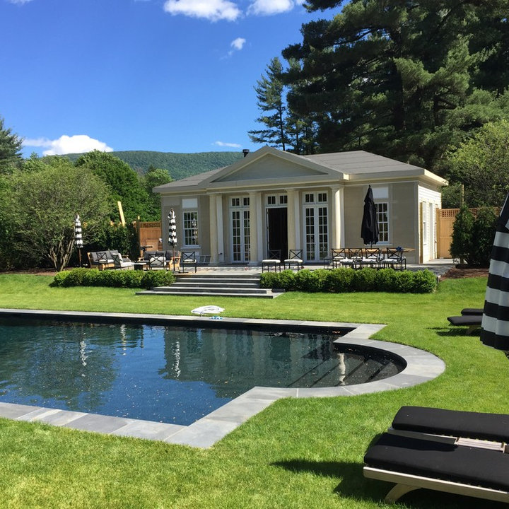 Half Indoor Pool - Photos & Ideas | Houzz