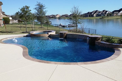 Example of a tuscan pool design in Houston