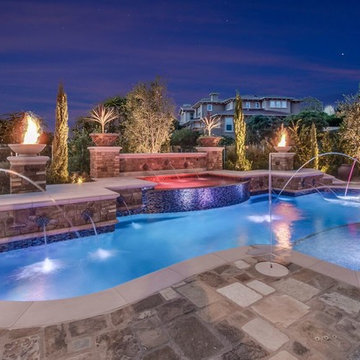 Night View - Newport Beach Luxury Pool