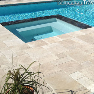 Noce Travertine Pavers | Houzz