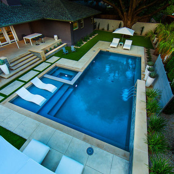 75 Modern Rectangular Pool Ideas You'll Love - April, 2024 | Houzz