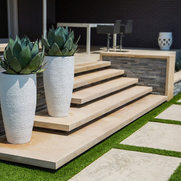 North Dallas Modern Backyard