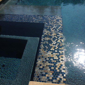 North Dallas, TX - Contemporary Pool and Landscape