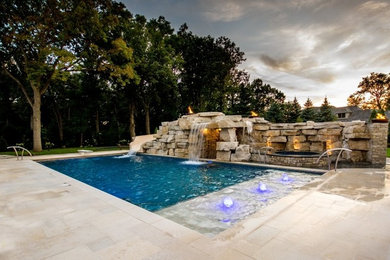 Pool - contemporary pool idea in Chicago