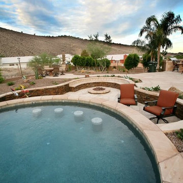 NW Scottsdale Pool & Fire Pit