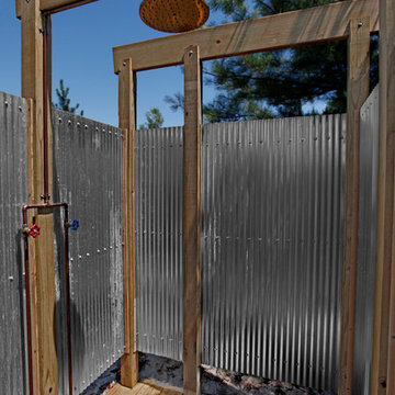 Oak Beach outdoor shower