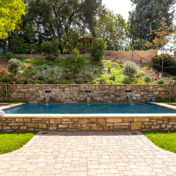 Old World-Inspired Backyard