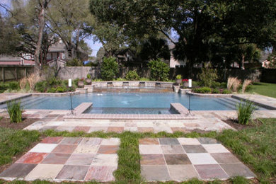 Photo of a classic swimming pool in Houston.