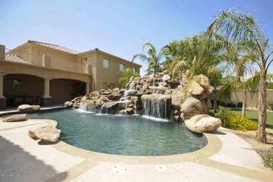 Huge elegant pool photo in Phoenix