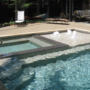 Outdoor Backyard Pool Area