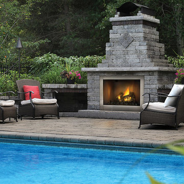 Outdoor Fireplaces - Napoleon Fireplace