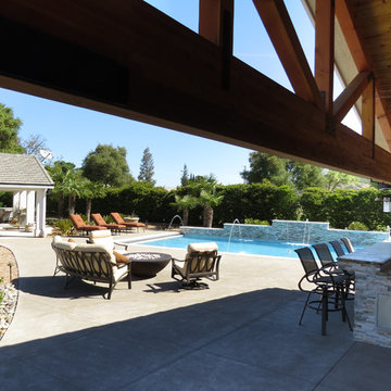 Outdoor Kitchen and Pool | Atascadero, CA