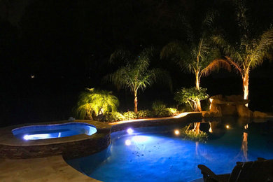 Outdoor Lighting and Landscaping