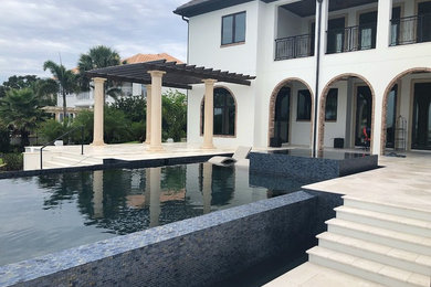 Example of a pool design in Tampa