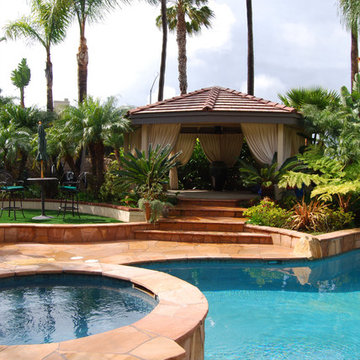 Outdoor living space is a specialty.  Expanding  clients use of  their home in a