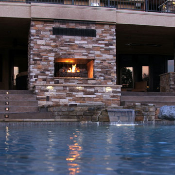 Outdoor Living Space + Pool