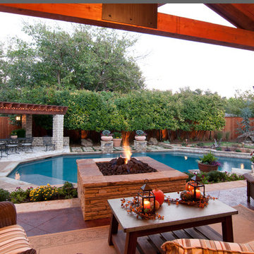 Outdoor Living With Pool