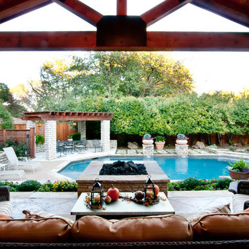 Outdoor Living With Pool