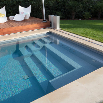 Outdoor Pool - GFK Becken Linear XL