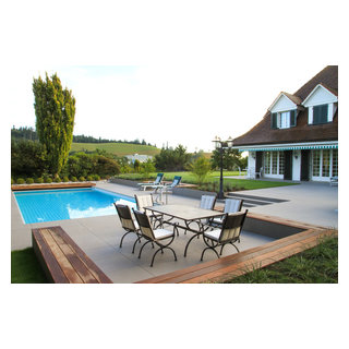 Outdoor Spaces - Traditional - Pool - Denver - by Crossville Studios ...