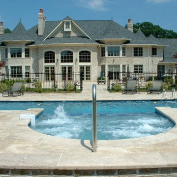 Outdoor Swimming Pools, Hot Tubs, Jacuzzi Spas & Waterfalls