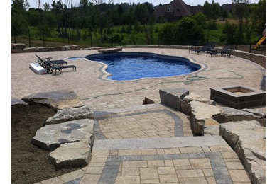 Outstanding projects by Unique Pools and Landscaping Barrie Ontario