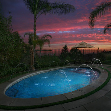 Pacific Palisades Sunset Pool