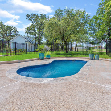 Pea Gravel Decking